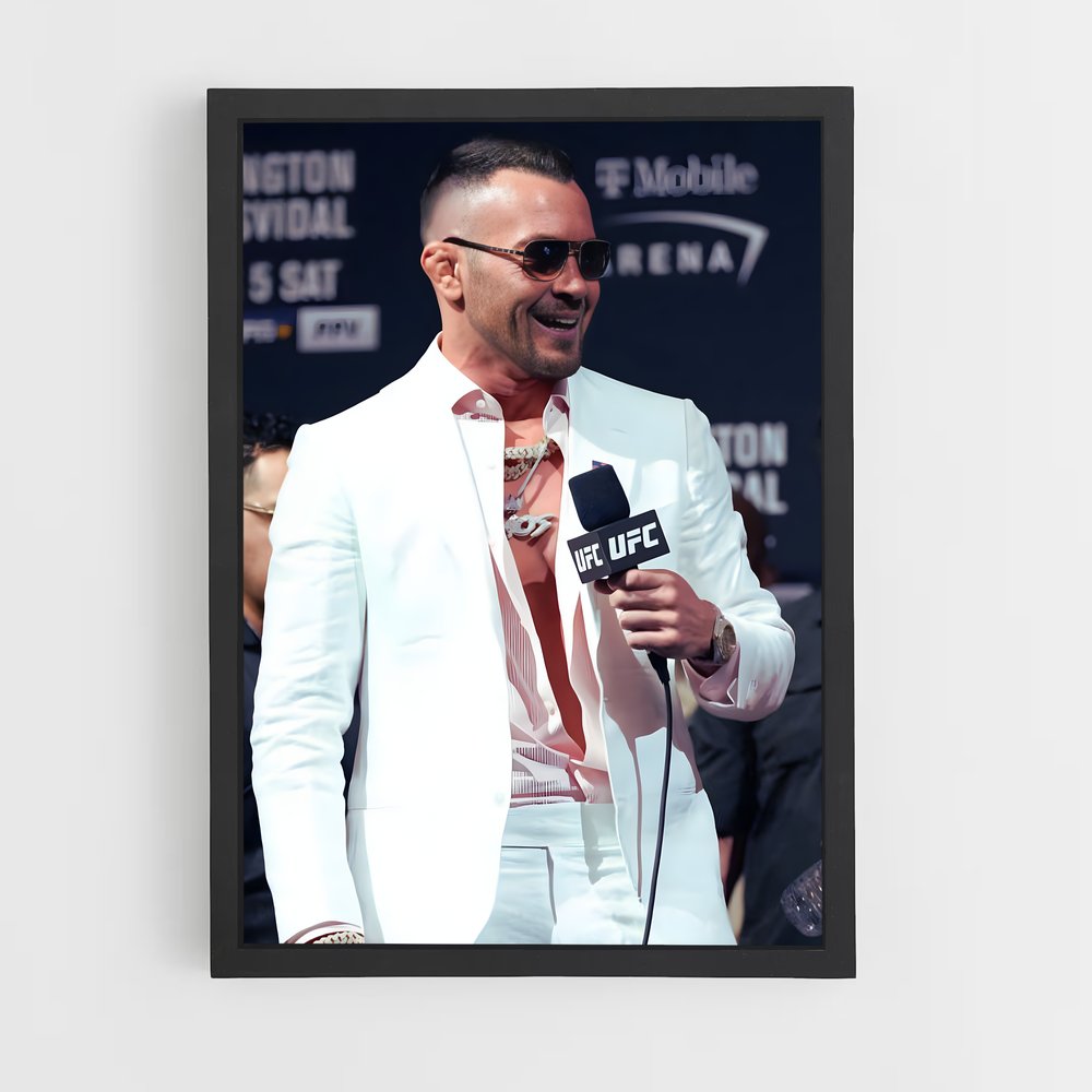 Poster Le Charisme de Colby – affiche MMA (vue 2)